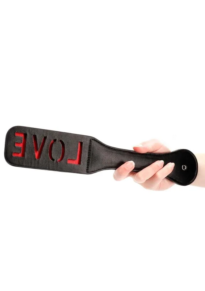 Ouch Couples Ouch Leather Paddle Love