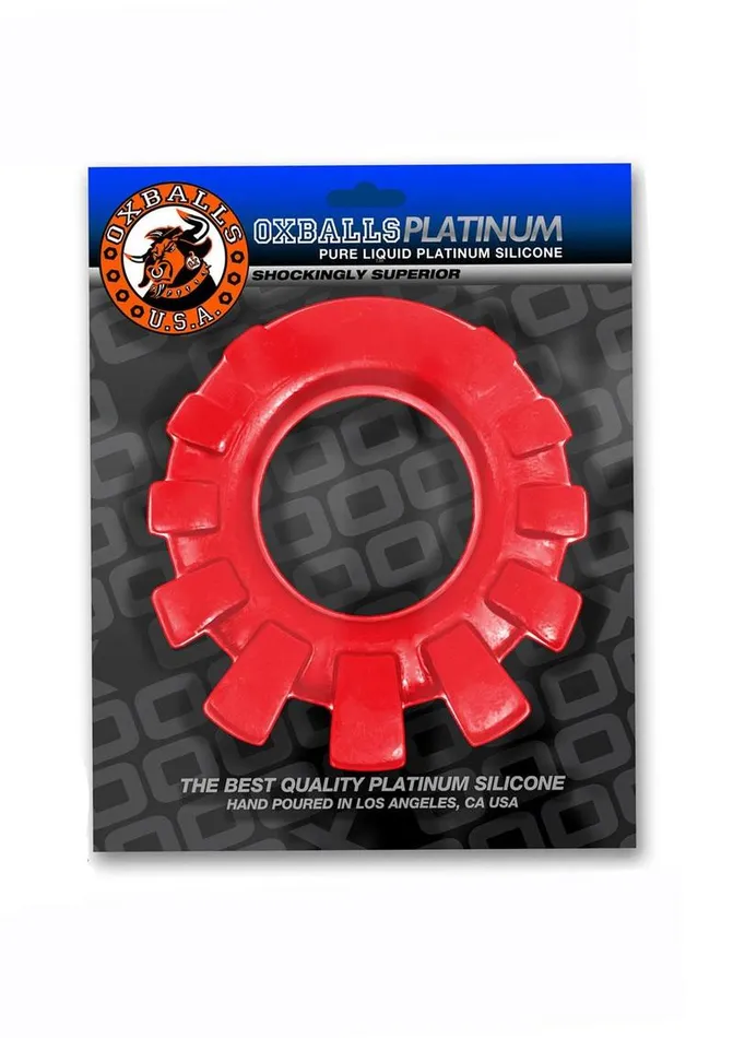 Oxballs Male Sex Toys CockLug Silicone Lugged Cock Ring