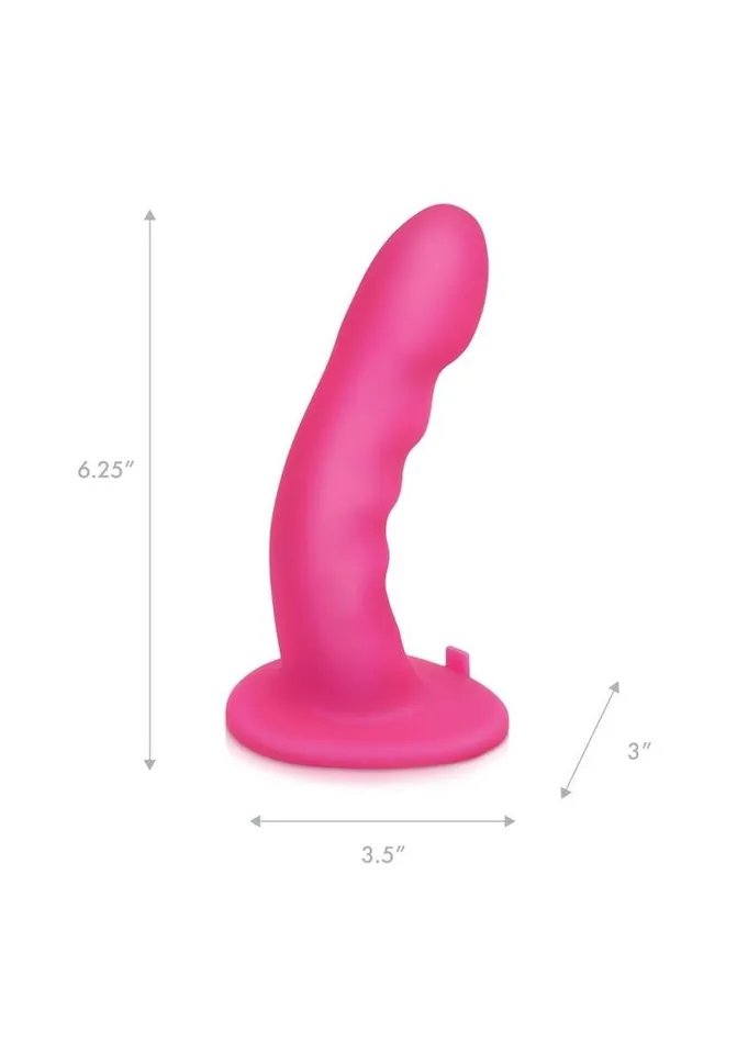 Pegasus Curved Ripple Peg Rechargeable Dildo with Remote Control Pegasus Female Sex Toys