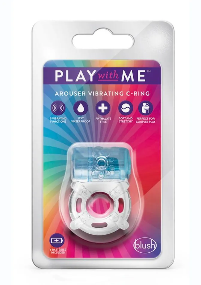 Play with Me One Night Stand Vibrating Cock Ring Play with Me by Blush Couples