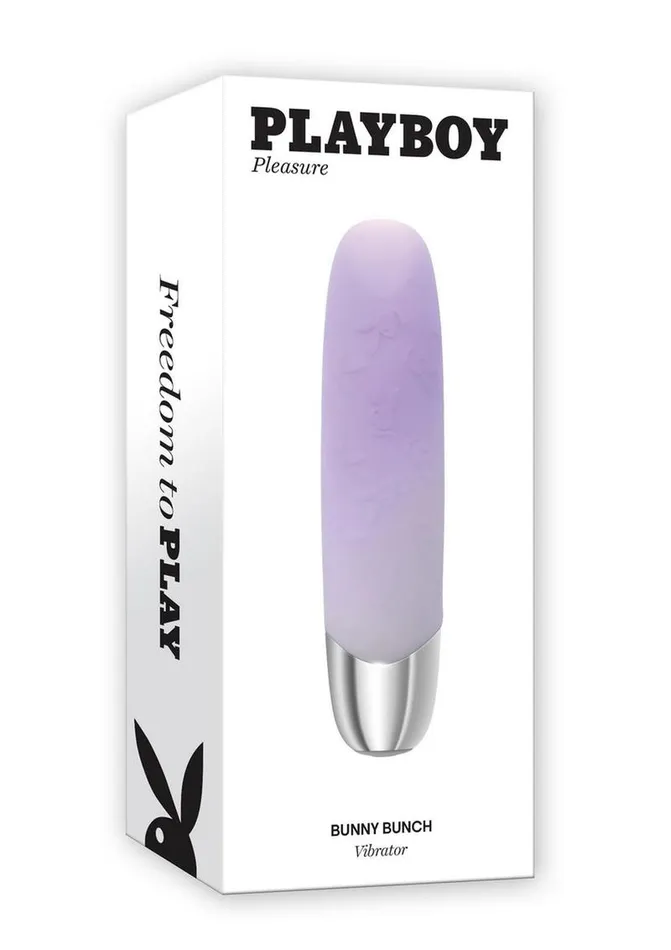Playboy Female Sex Toys Playboy Bunny Bunch Rechargeable Silicone Bullet