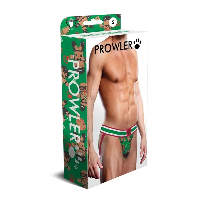 Prowler Anal Prowler Gingerbread Jock Strap Green Red