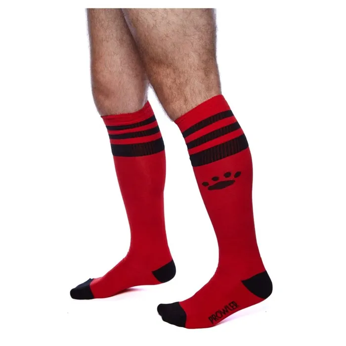 Prowler RED Football Socks Red Black Prowler RED Anal