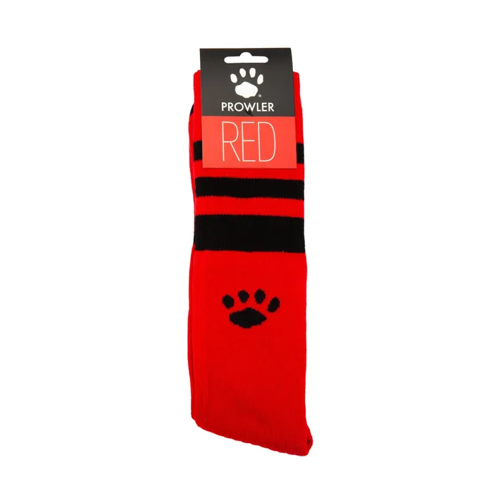 Prowler RED Football Socks Red Black Prowler RED Anal