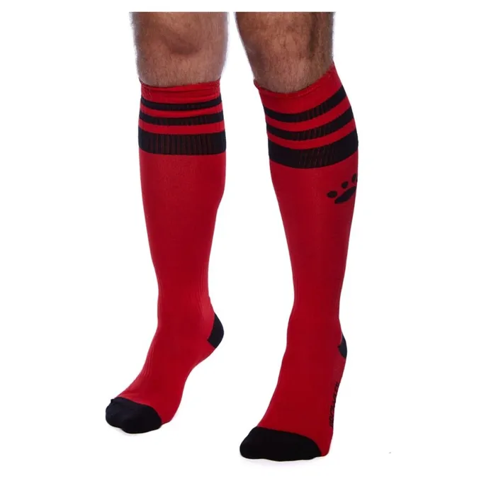 Prowler RED Football Socks Red Black Prowler RED Anal