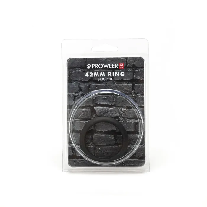 Prowler RED Male Sex Toys Prowler RED Silicone Cock Ring Black 42mm