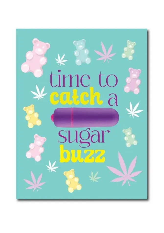 Rock Candy Toys Vibrators Naughtyvibes Sugar Buzz Greeting Card