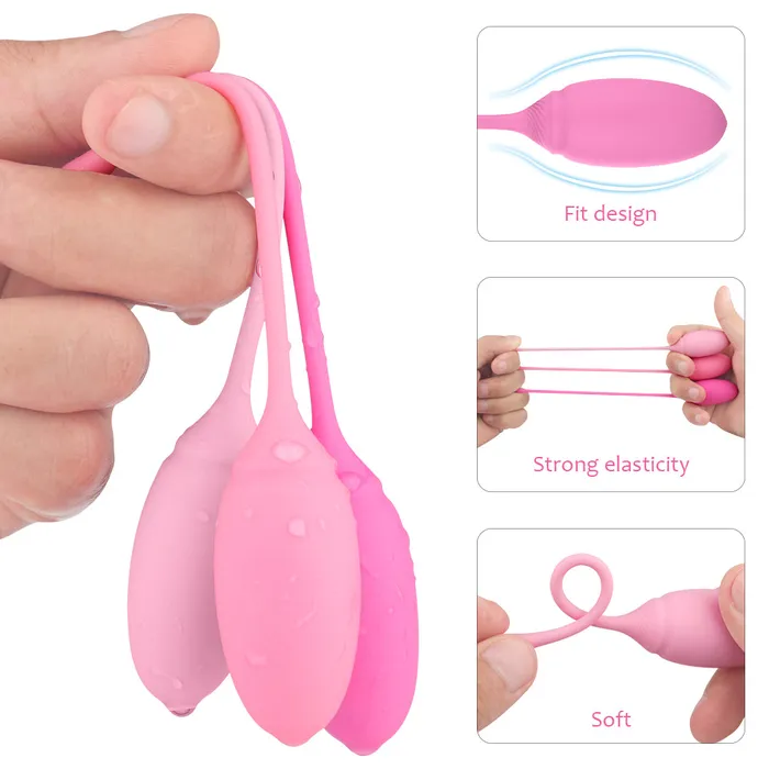 Rose2 Deluxe Kegel Exercise Set The Bad Peach Female Sex Toys
