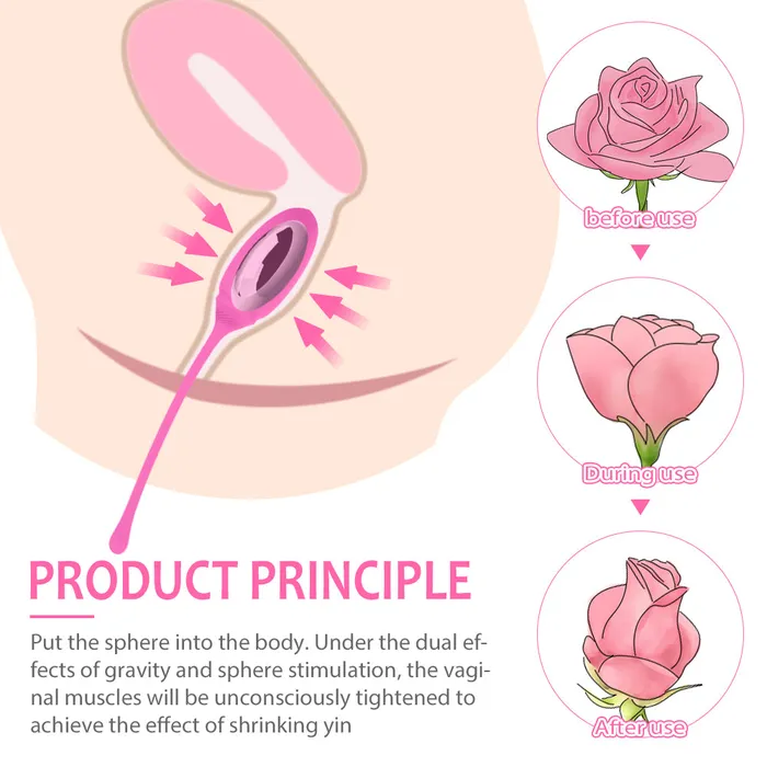 Rose2 Deluxe Kegel Exercise Set The Bad Peach Female Sex Toys