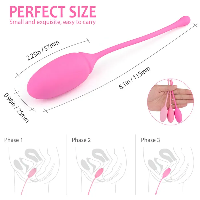 Rose2 Deluxe Kegel Exercise Set The Bad Peach Female Sex Toys