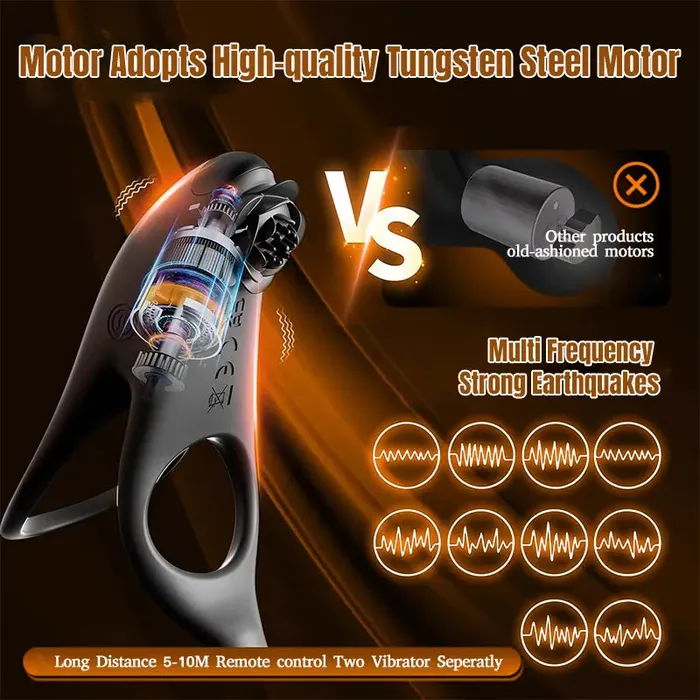 Rose Couple Remote Control GSpot Penis Ring Inyarose Male Sex Toys