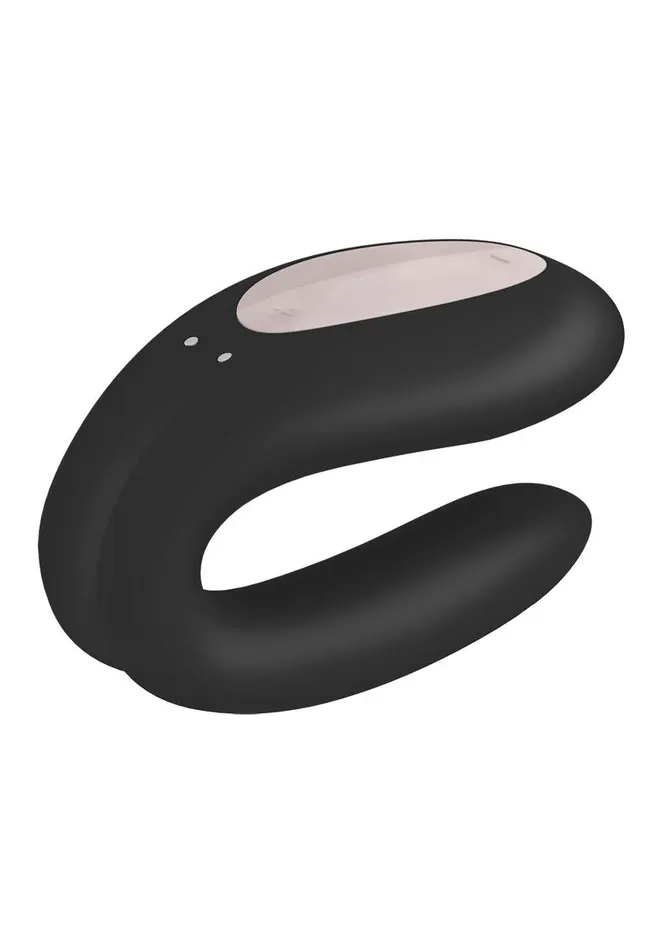 Satisfyer Female Sex Toys Satisfyer Double Joy Rechargeable Silicone Dual Stimulating Vibrator Satisfyer Female Sex Toys Satisfyer Double Joy Rechargeable Silicone Dual Stimulating Vibrator