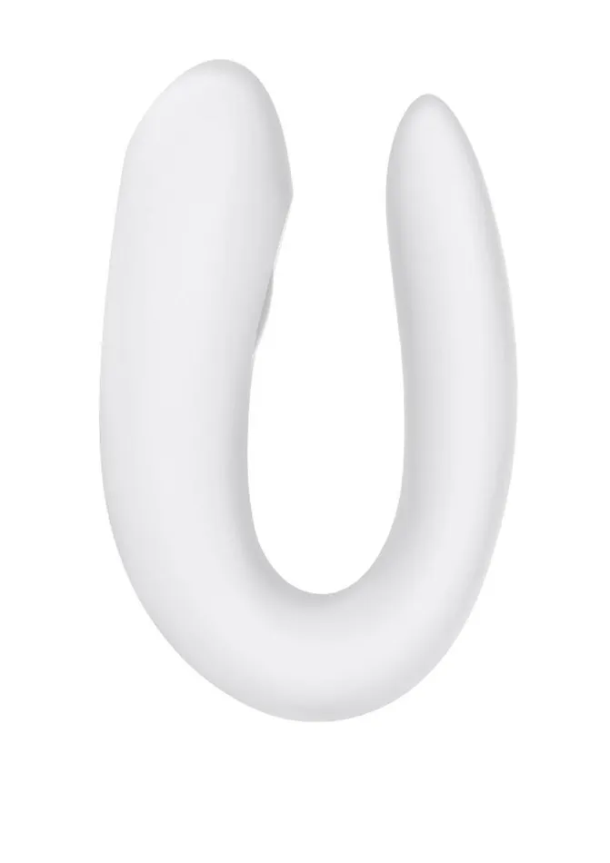 Satisfyer Female Sex Toys Satisfyer Double Joy Rechargeable Silicone Dual Stimulating Vibrator Satisfyer Female Sex Toys Satisfyer Double Joy Rechargeable Silicone Dual Stimulating Vibrator