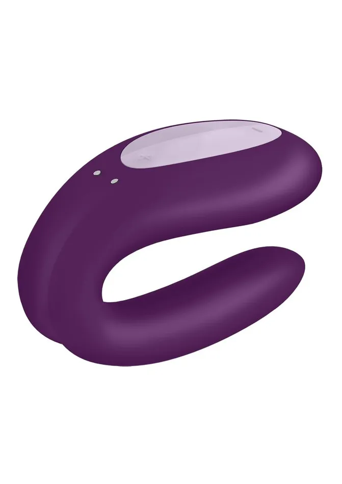 Satisfyer Female Sex Toys Satisfyer Double Joy Rechargeable Silicone Dual Stimulating Vibrator Satisfyer Female Sex Toys Satisfyer Double Joy Rechargeable Silicone Dual Stimulating Vibrator