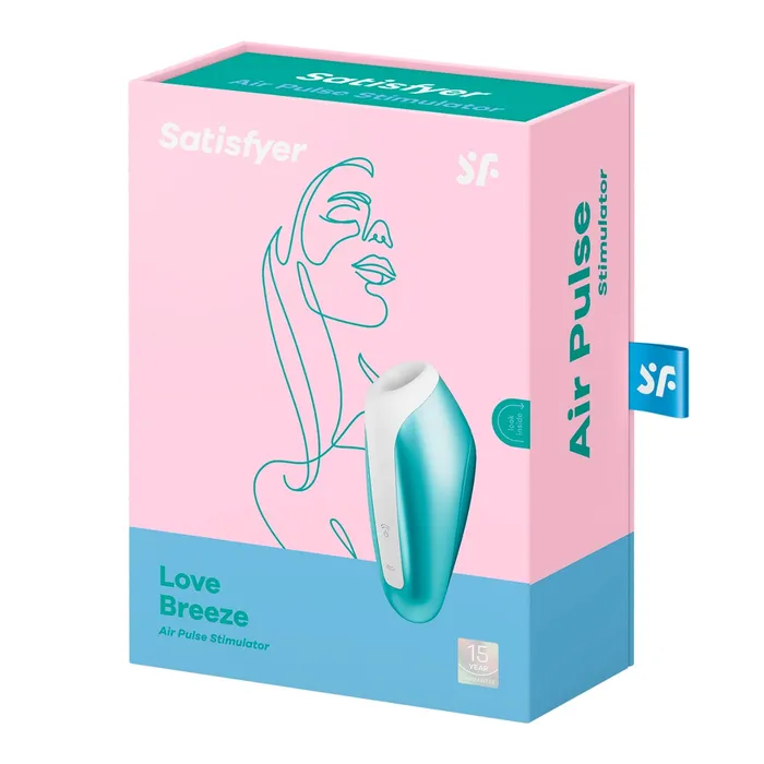 Satisfyer Love Breeze Air Pulse Stimulator Blue Satisfyer Vibrators