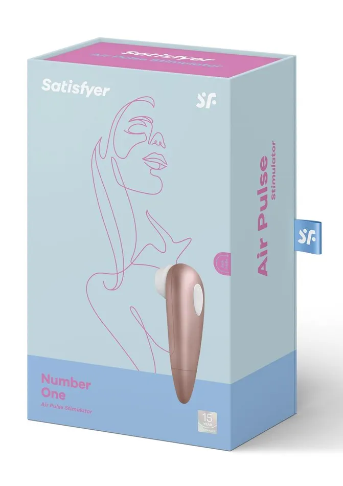 Satisfyer Number One Clitoral Stimulator Bronze Satisfyer Vibrators Satisfyer Number One Clitoral Stimulator Bronze Satisfyer Vibrators