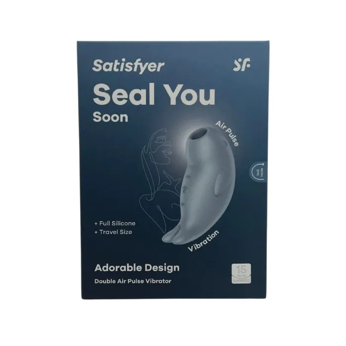 Satisfyer Seal You Soon Double Air Pulse Vibrator Light Blue Satisfyer Vibrators Satisfyer Seal You Soon Double Air Pulse Vibrator Light Blue Satisfyer Vibrators