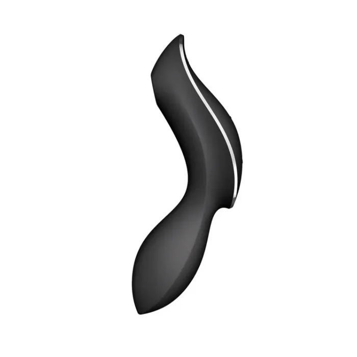 Satisfyer Vibrators Satisfyer Curvy Trinity 2 Air Pulse Vibrator Black
