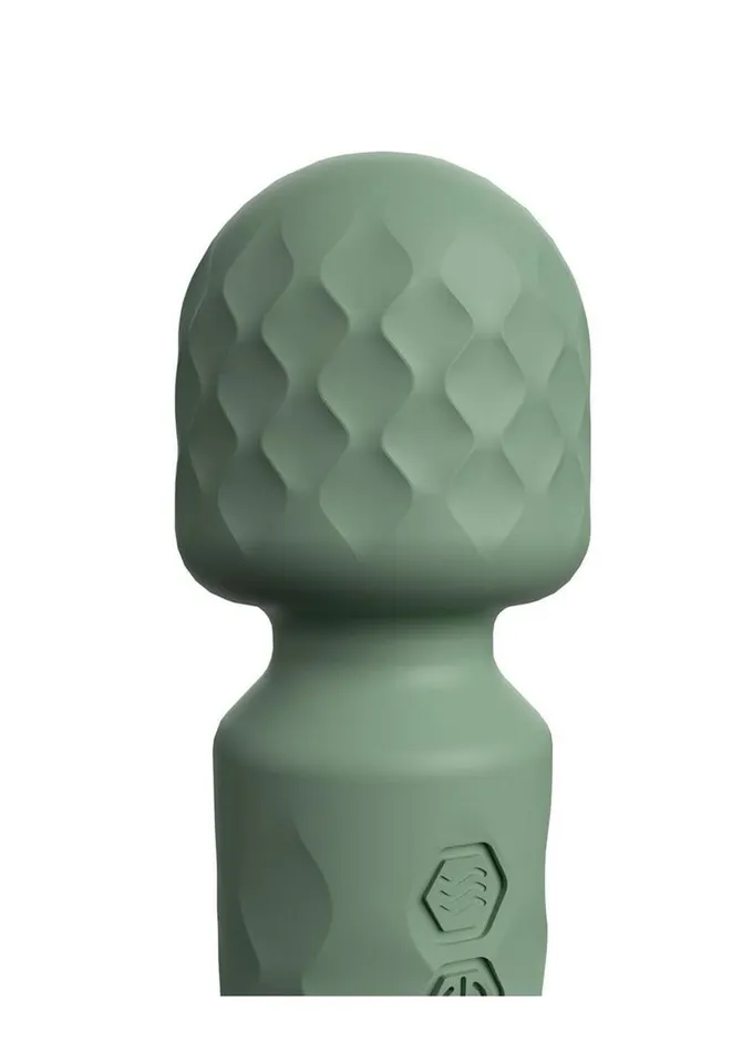 Screaming O Cuties Winny Rechargeable Silicone Vibrating Mini Wand Sage Screaming O Female Sex Toys Screaming O Cuties Winny Rechargeable Silicone Vibrating Mini Wand Sage Screaming O Female Sex Toys