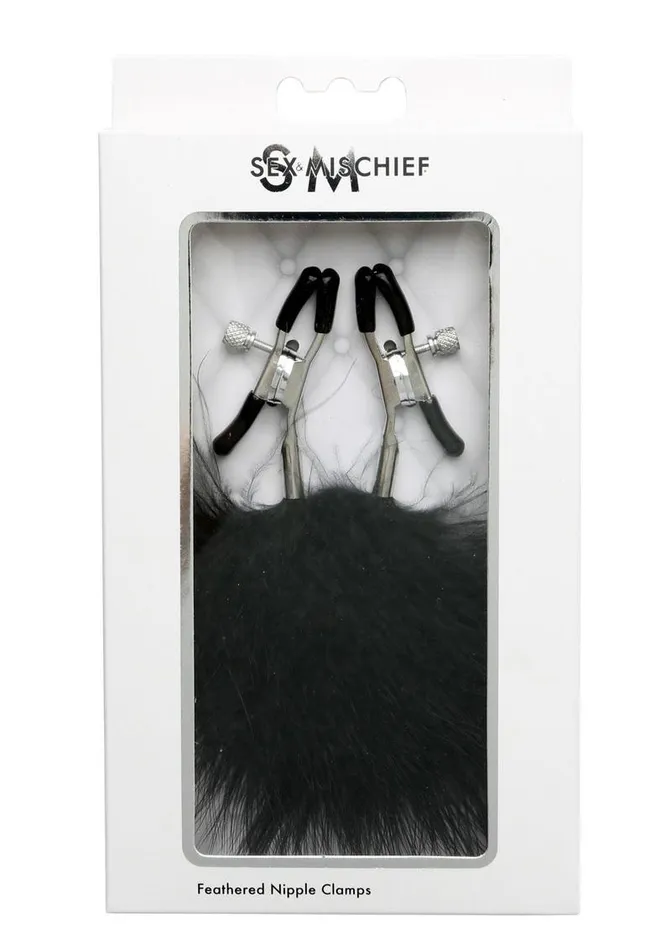 Sex and Mischief Couples Sex and Mischief Feathered Nipple Clamps