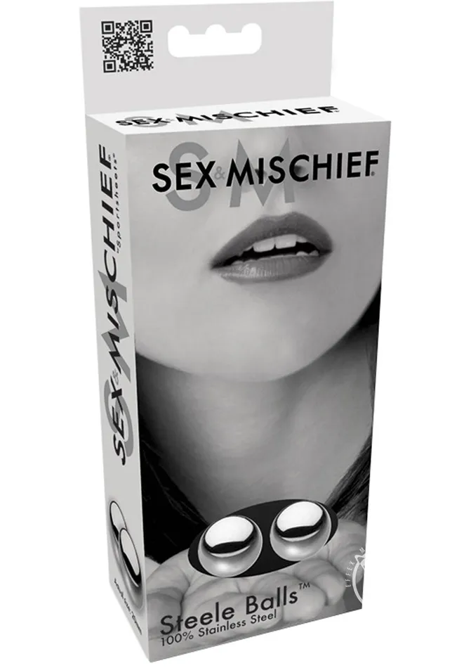 Sex and Mischief Dildos Sex and Mischief Steele Balls Stainless Steel Kegel Balls Sex and Mischief Dildos Sex and Mischief Steele Balls Stainless Steel Kegel Balls