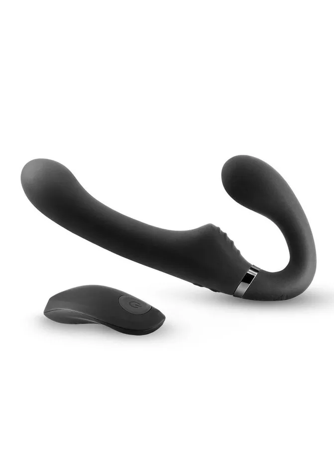 ShiShi Female Sex Toys ShiShi Midnight Rider Rechargeable Silicone Dual End Strapless StrapOn ShiShi Female Sex Toys ShiShi Midnight Rider Rechargeable Silicone Dual End Strapless StrapOn