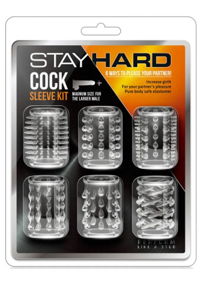 Stay Hard Male Sex Toys Stay Hard Cock Sleeve Kit