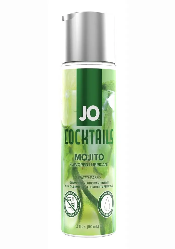 System JO Lubricants JO Cocktails Water Based Flavored Lubricant Mojito