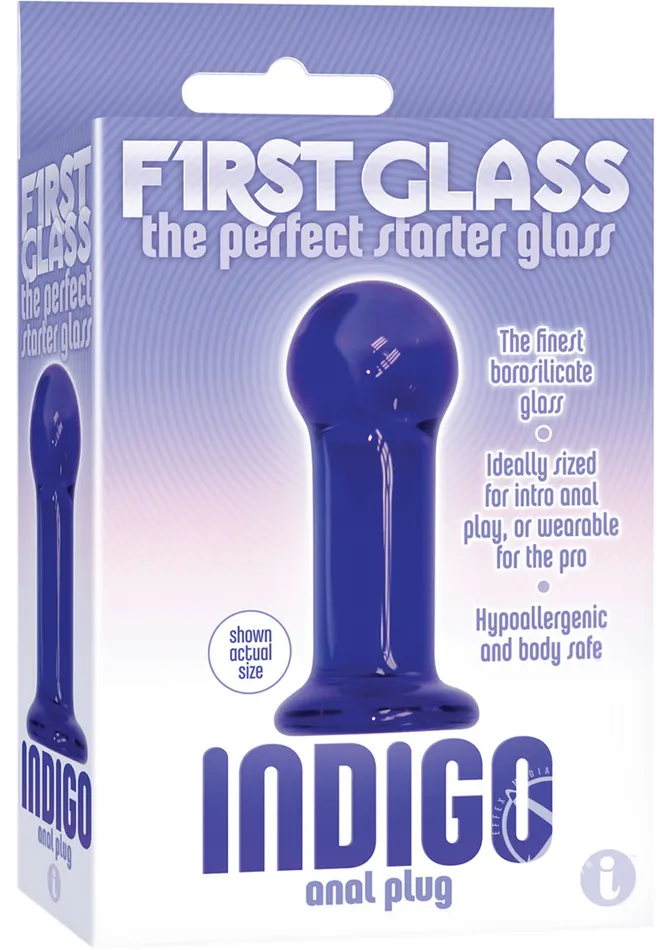 THE 9S Anal First Glass Anal Plug