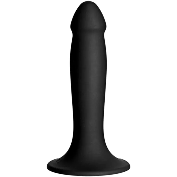 VacULock Dildos VacULock Smooth Silicone Dildo Black 65 Inch
