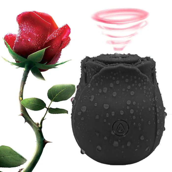 Vibrators Earlypeach Silica Gel Rose Toy