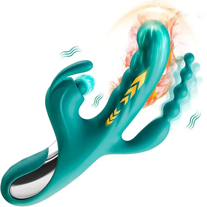 Vibrators Inyarose Rabbit 3in1 GSpot Insertion Sex Toy