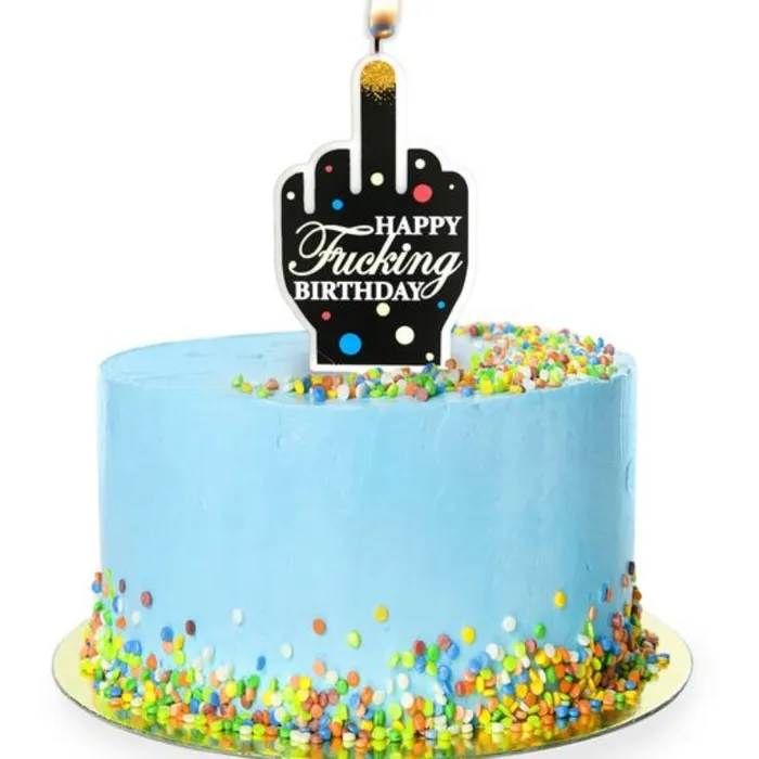 Vibrators Little Genie Little Genie Happy Fucking Birthday Candle