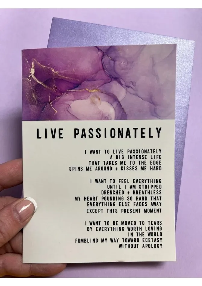 Vibrators Warm Human Live Passionately Greeting Card Warm Human