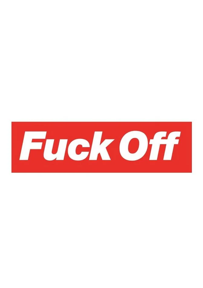 WoodRocket Vibrators Fuck Off Enamel Pin
