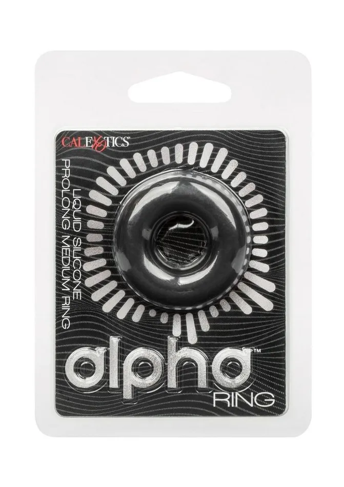 Alpha Alpha Liquid Silicone Prolong Cock Ring Male Sex Toys