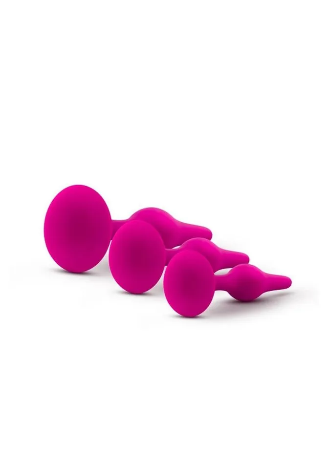 Anal Luxe Luxe Beginner Plug Kit Silicone Butt Plugs 3 Sizes Anal Luxe Luxe Beginner Plug Kit Silicone Butt Plugs 3 Sizes