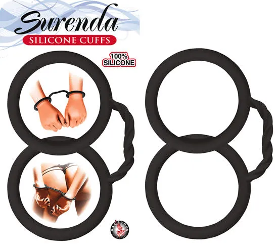 Anal Nasstoys Surenda Silicone Cuffs Black