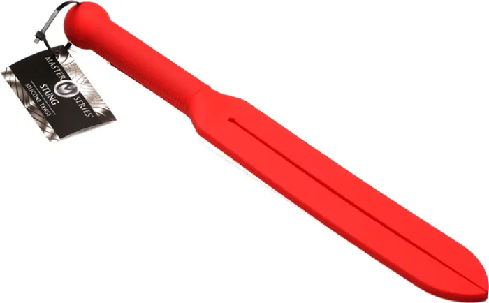 Anal Xr Brands Stung Silicone Tawse Black