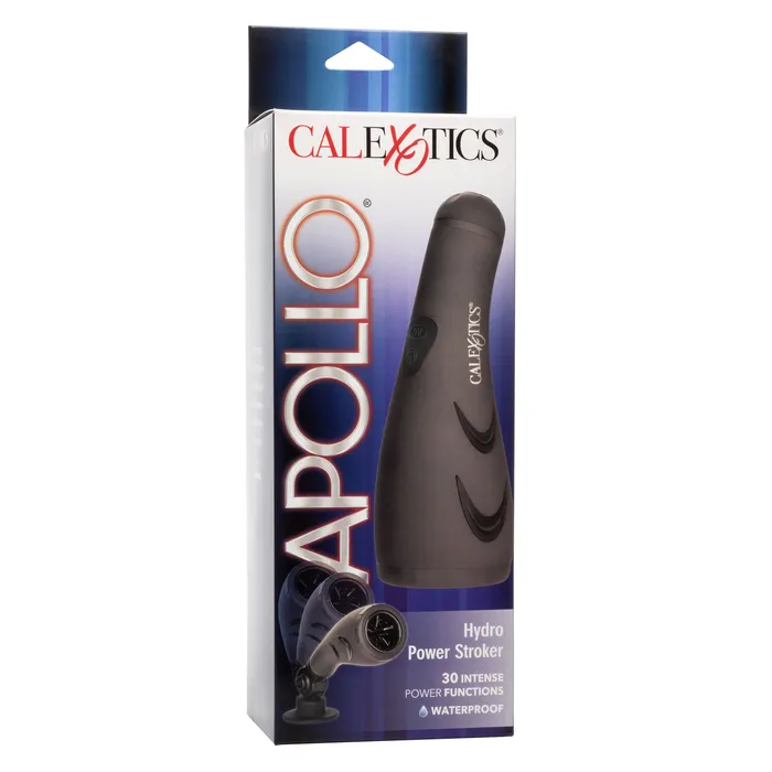Apollo Hydro Power Stroker Gray CalExotics Male Sex Toys Apollo Hydro Power Stroker Gray CalExotics Male Sex Toys