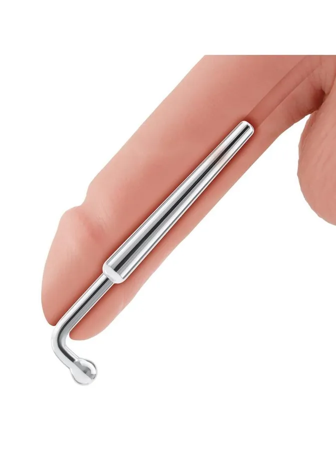 Blue Line CandB Gear Male Sex Toys Blue Line Crank Head Penis Plug Stainless