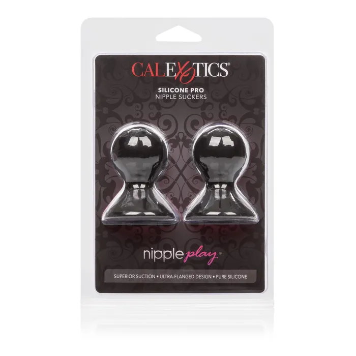 CalExotics Anal Nipple Play Silicone Pro Nipple Suckers Black CalExotics Anal Nipple Play Silicone Pro Nipple Suckers Black