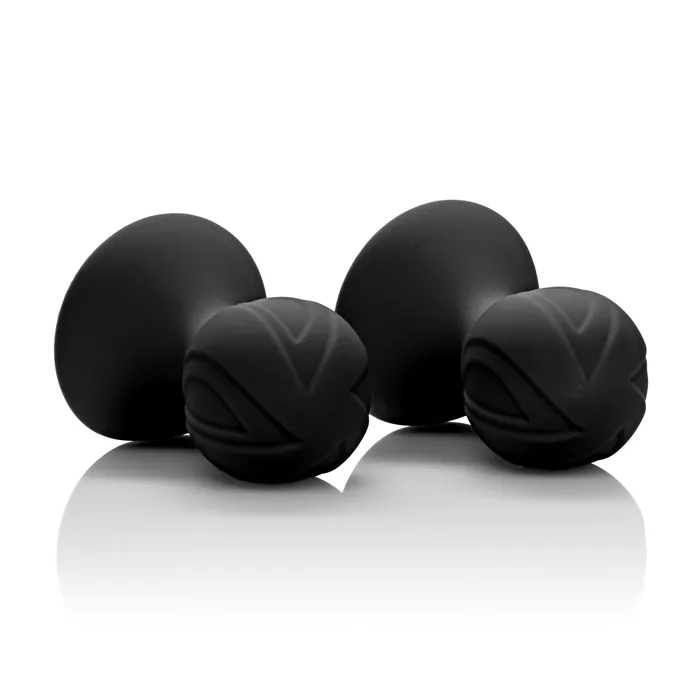 CalExotics Anal Nipple Play Silicone Pro Nipple Suckers Black CalExotics Anal Nipple Play Silicone Pro Nipple Suckers Black