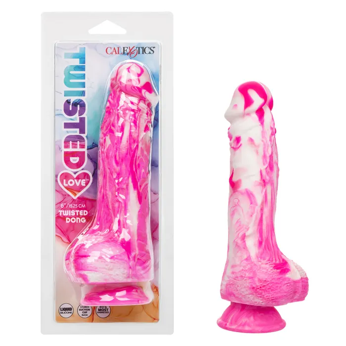 CalExotics Dildos Twisted Love Twisted Dong Pink