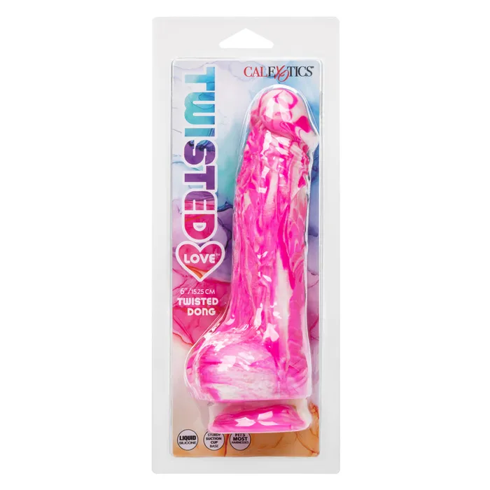 CalExotics Dildos Twisted Love Twisted Dong Pink CalExotics Dildos Twisted Love Twisted Dong Pink