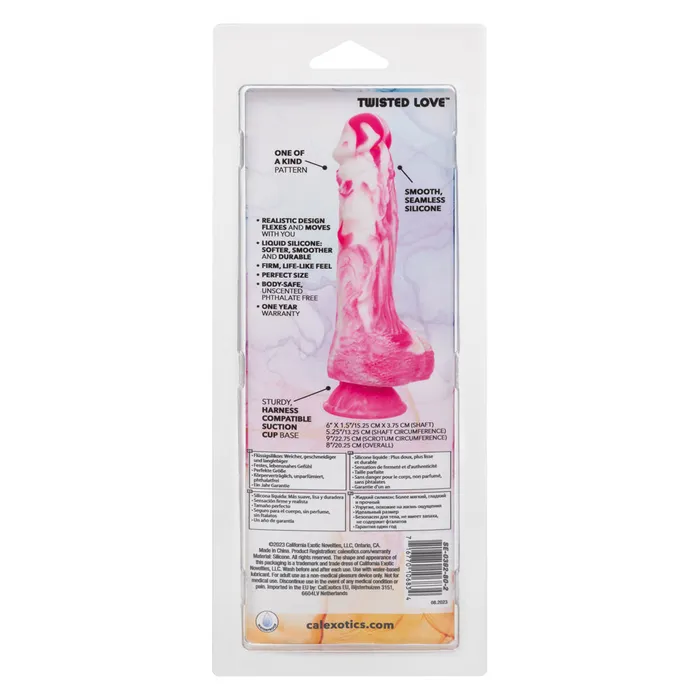 CalExotics Dildos Twisted Love Twisted Dong Pink CalExotics Dildos Twisted Love Twisted Dong Pink