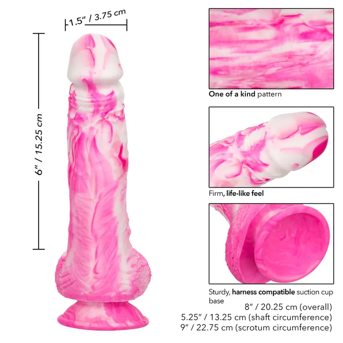 CalExotics Dildos Twisted Love Twisted Dong Pink CalExotics Dildos Twisted Love Twisted Dong Pink