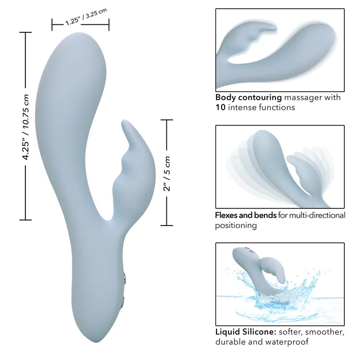 CalExotics Vibrators Contour Kali Blue