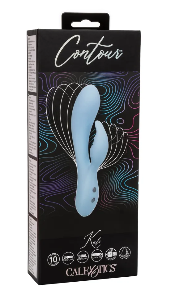 CalExotics Vibrators Contour Kali Blue