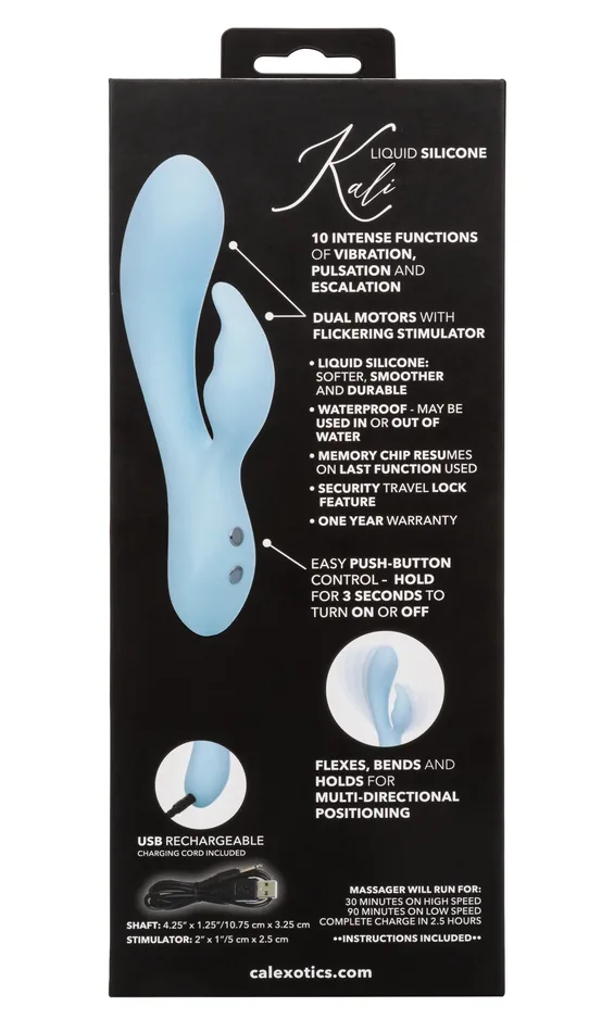 CalExotics Vibrators Contour Kali Blue